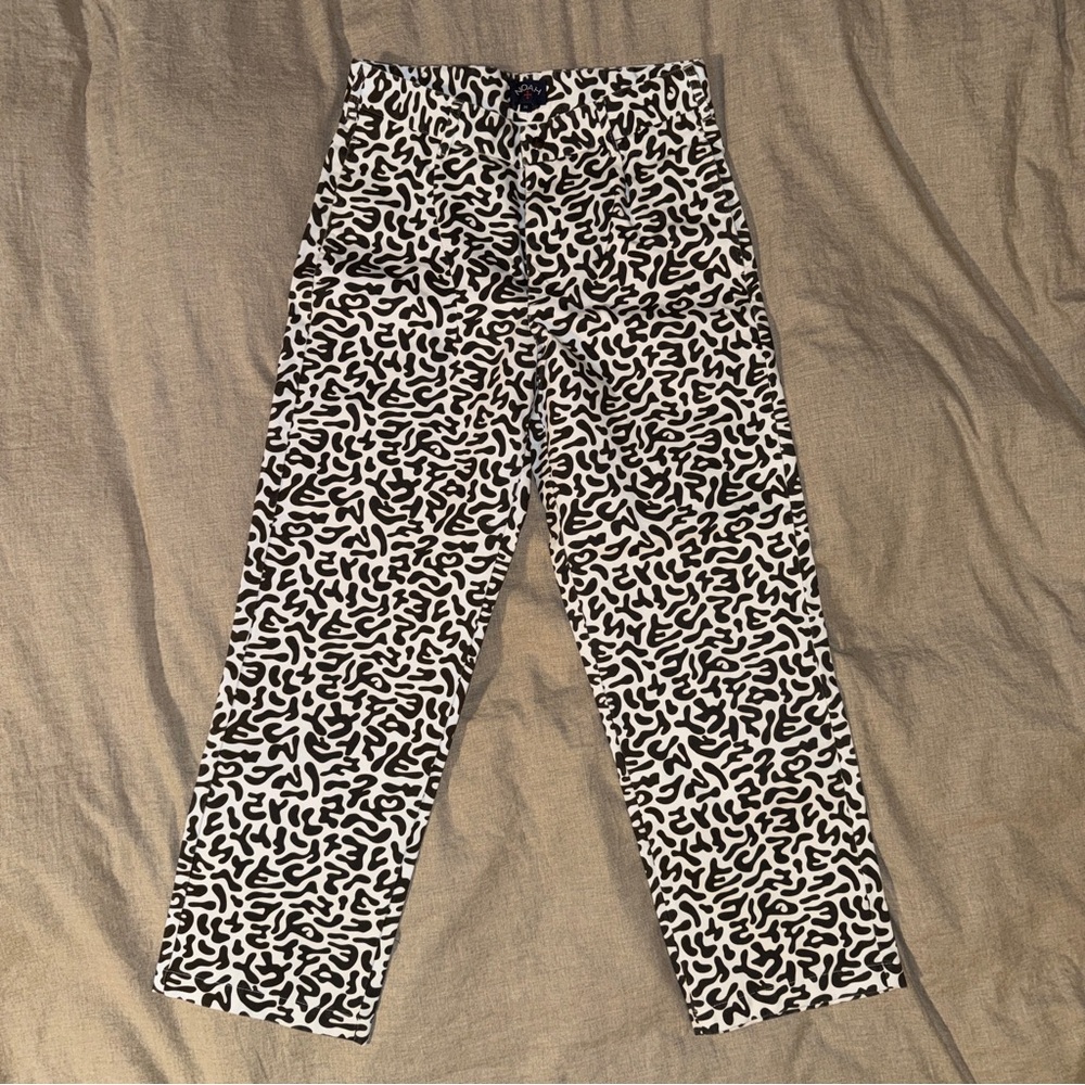 Noah pacific camo pleated jeans